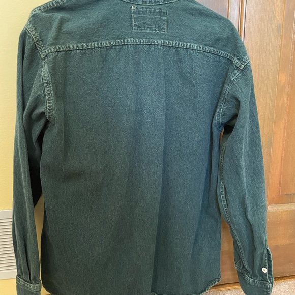 Vintage Claudio Agnelli Green Denim Jacket - Picture 3 of 4